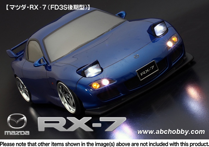 選べる配送時期 RCボディ 1/10 マツダ・RX-7（FD3S後期型) - 模型