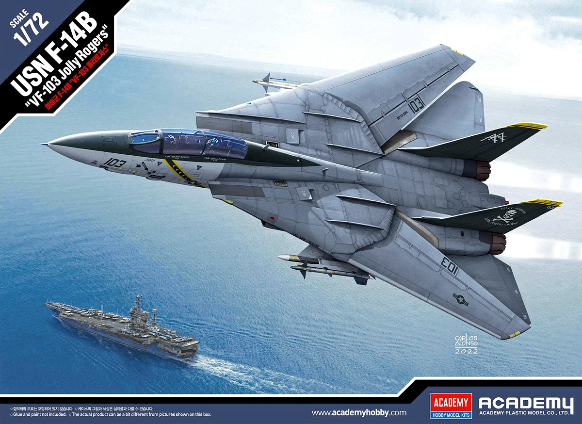 1/72 F-14B トムキャット VF-103 ジョリーロジャース