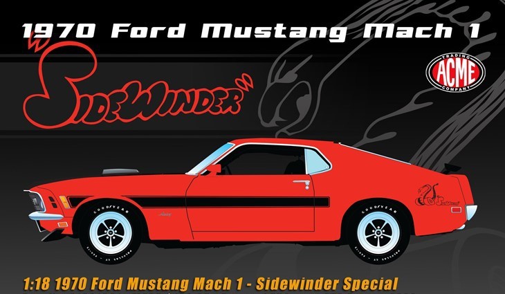 Acmeアクメ/´70 Fordフォード Mustangマスタング 1/18 限-