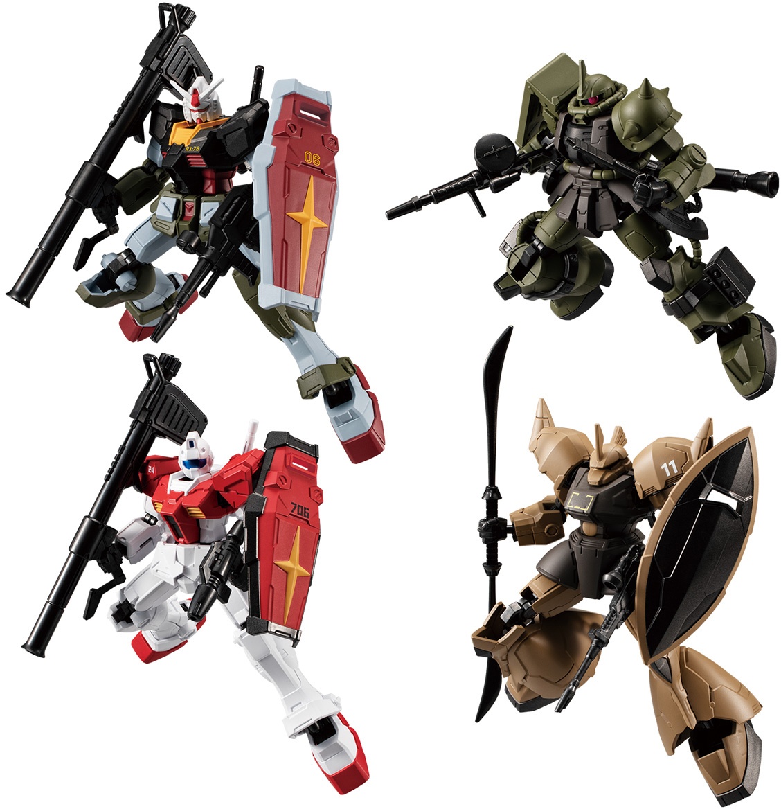 機動戦士ガンダム GフレームFA REAL TYPE SELECTION 1Box 10pcs | HLJ