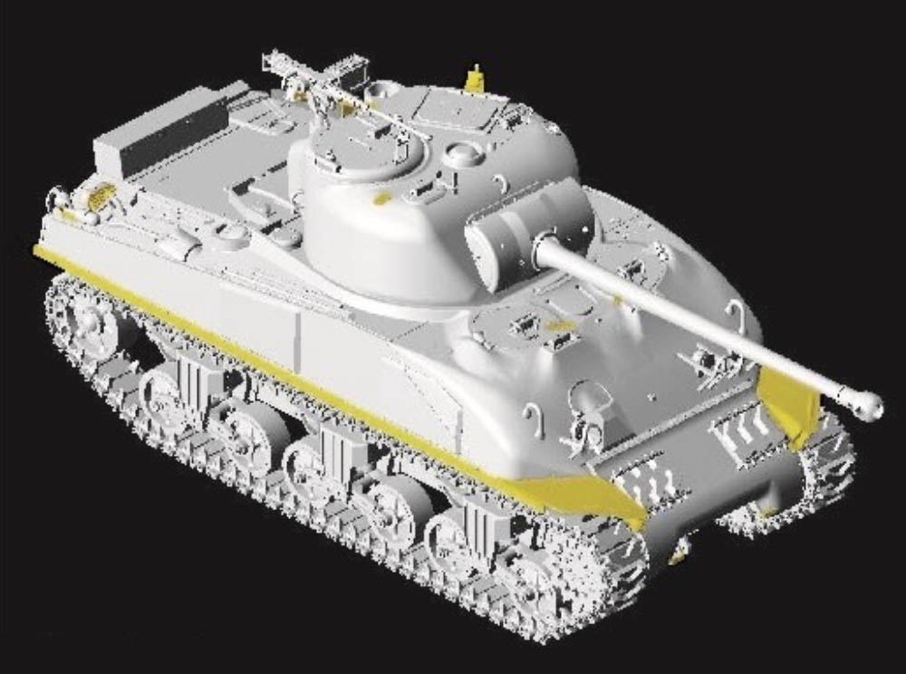 完成品】1/35 イギリス軍 M4 シャーマンファイアフライ IC 溶接車体