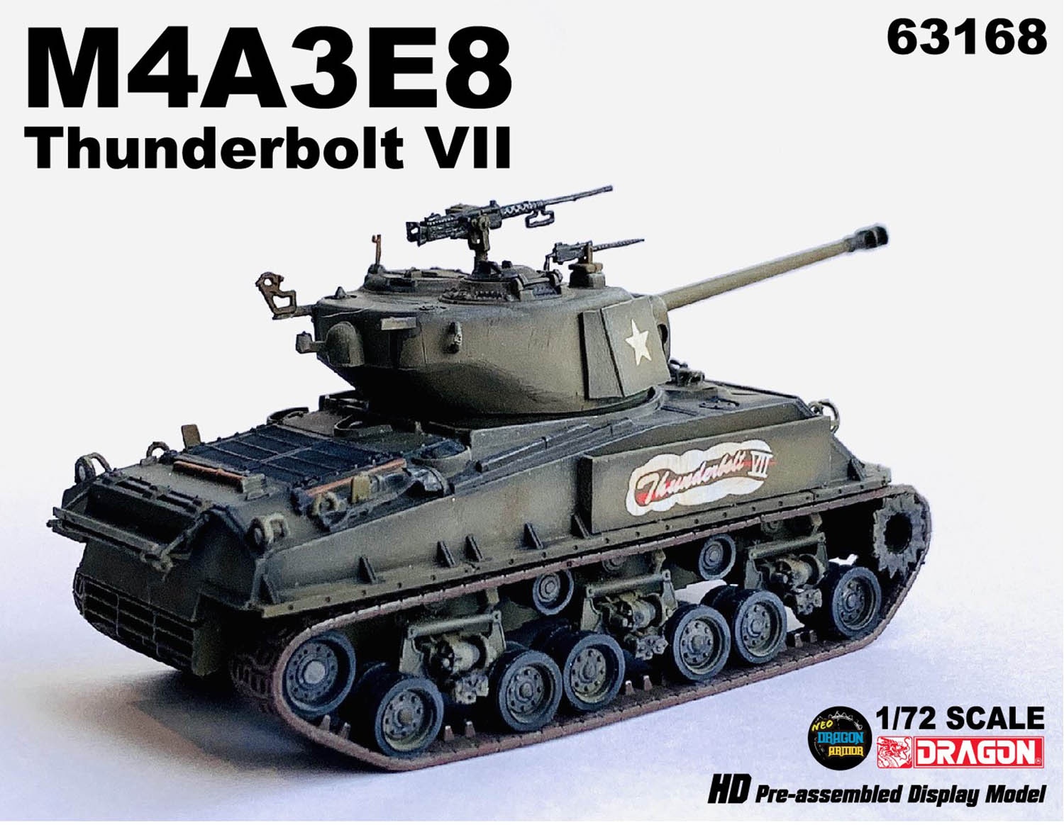 ファッション ドラゴン 1 35 WW.II アメリカ陸軍 重戦車 M4A3E8