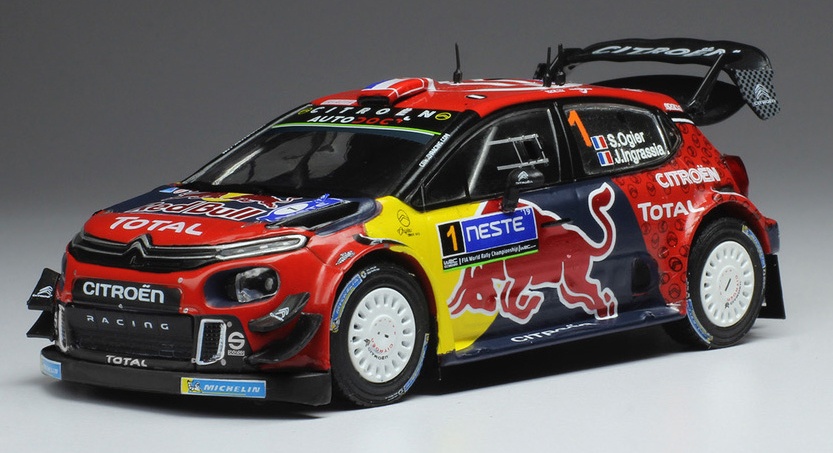 1 43 シトロエン C3 Wrc 19 ラリー フィンランド 1 S Ogier D Ingrassia