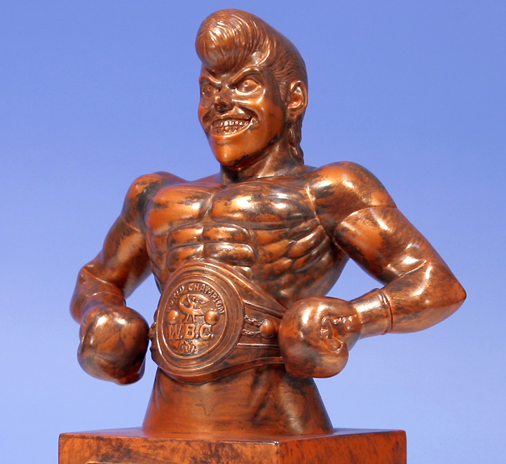 この機会にいかがでしょうかはじめの一歩 フィギュア 世界チャンピオン記念 鷹村の銅像 森川ジョージ