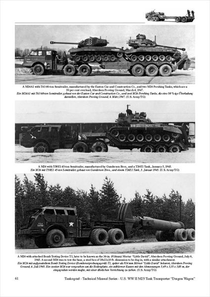 U.S. WWII M25 Tank Transporter DRAGON WAGON