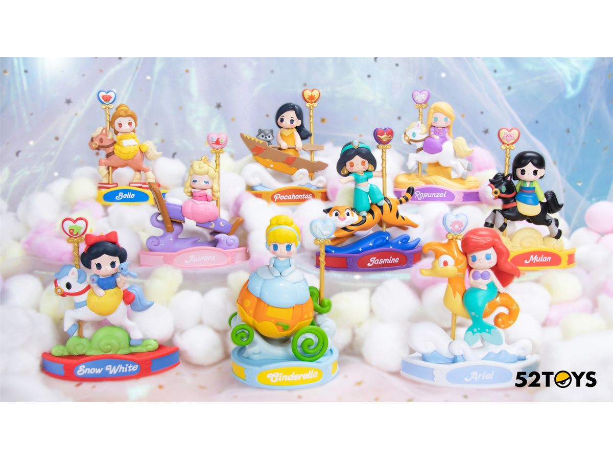 BLINDBOX ディズニープリンセス カルーセル 1Box 8pcs