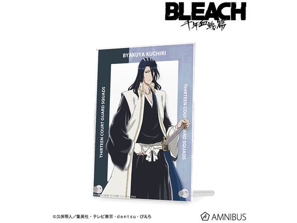 BLEACH 千年血戦篇: 描き下ろしイラスト 朽木白哉 戦いの後でver. ダブルアクリルパネル