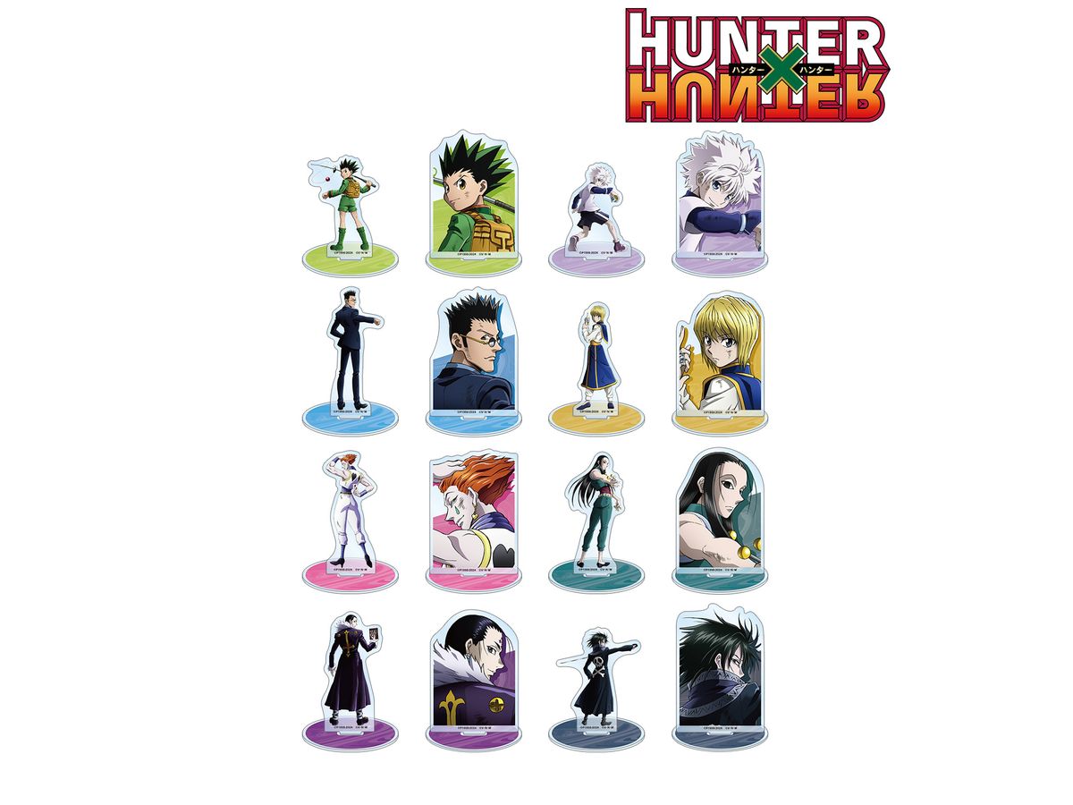 HUNTER x HUNTER: 描き下ろし 戦う背中ver. アクリルスタンド 1Box 16pcs