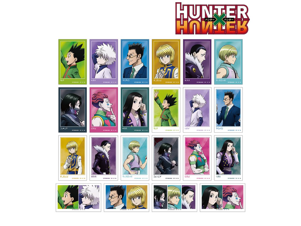 HUNTER x HUNTER: 描き下ろし 歩みver. イラストカード 1Box 22pcs