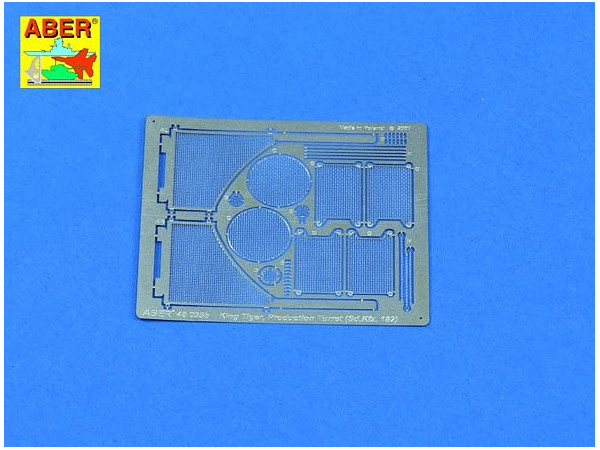 1/48 ドイツ ティガーII ヘンシェル砲塔型エンジンネット (タミヤ用)