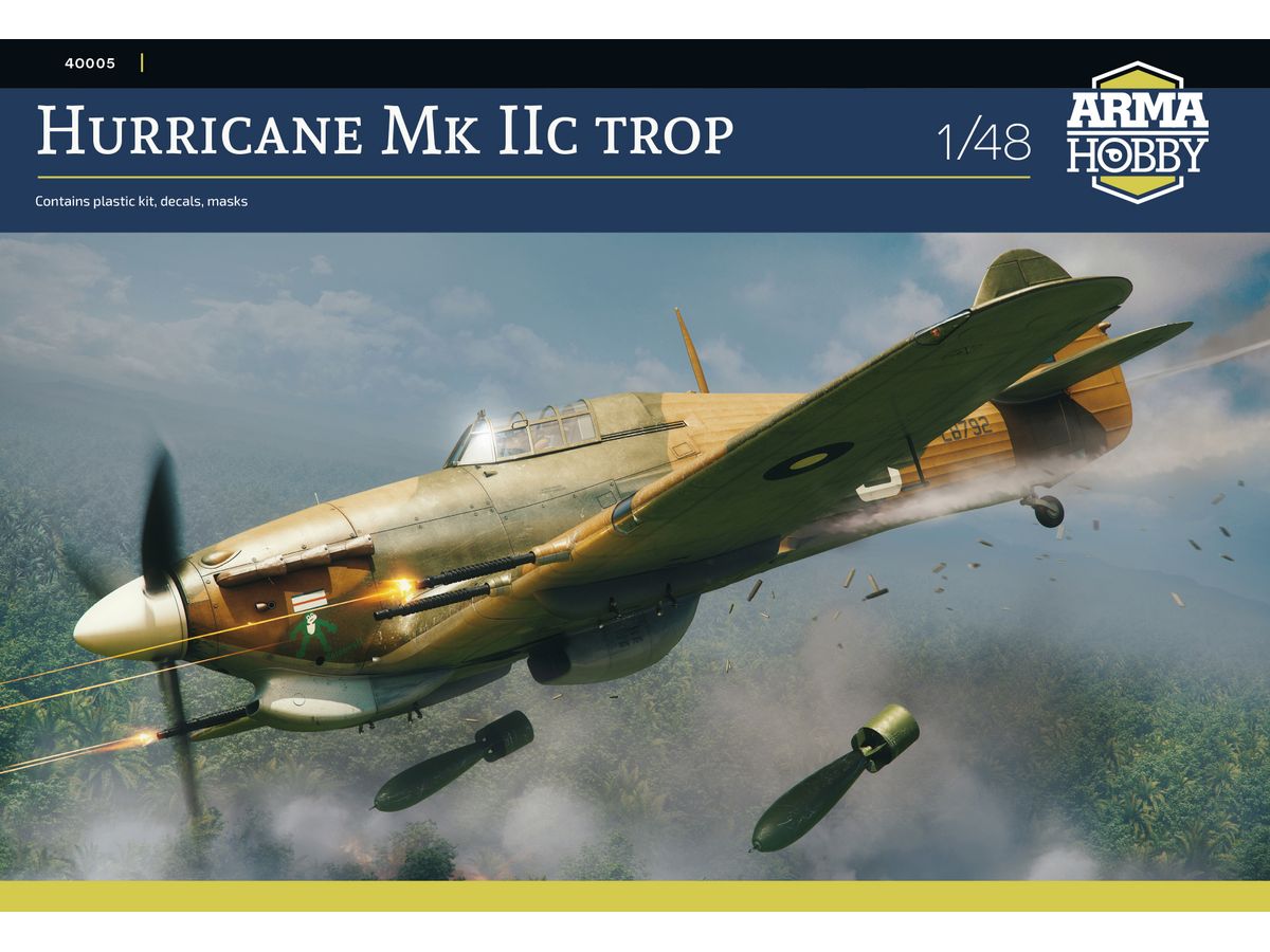 1/48 ホーカー ハリケーン Mk.IIc Trop