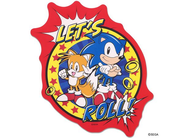 ソニック・ザ・ヘッジホッグ: トラベルステッカー 6.LET'S ROLL!