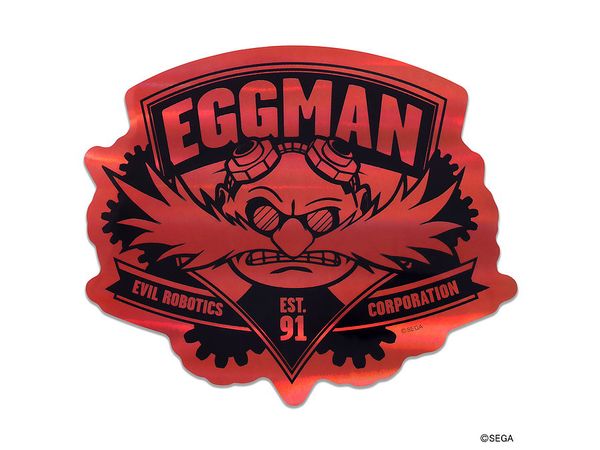 ソニック・ザ・ヘッジホッグ: プリズムトラベルステッカー 2.EGGMAN