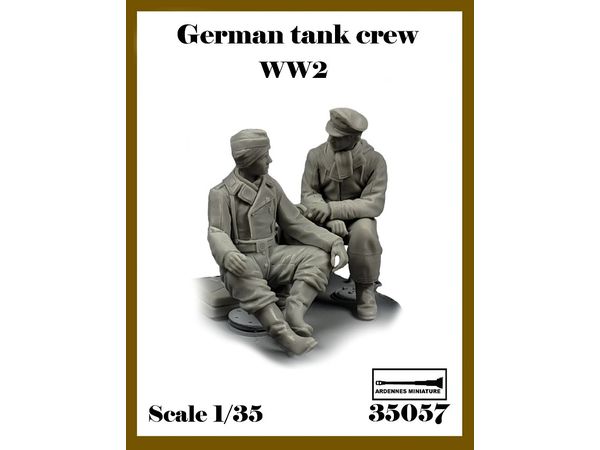 1/35 WWII ドイツ軍 休息中の冬期戦車兵セット #2 (2体入)