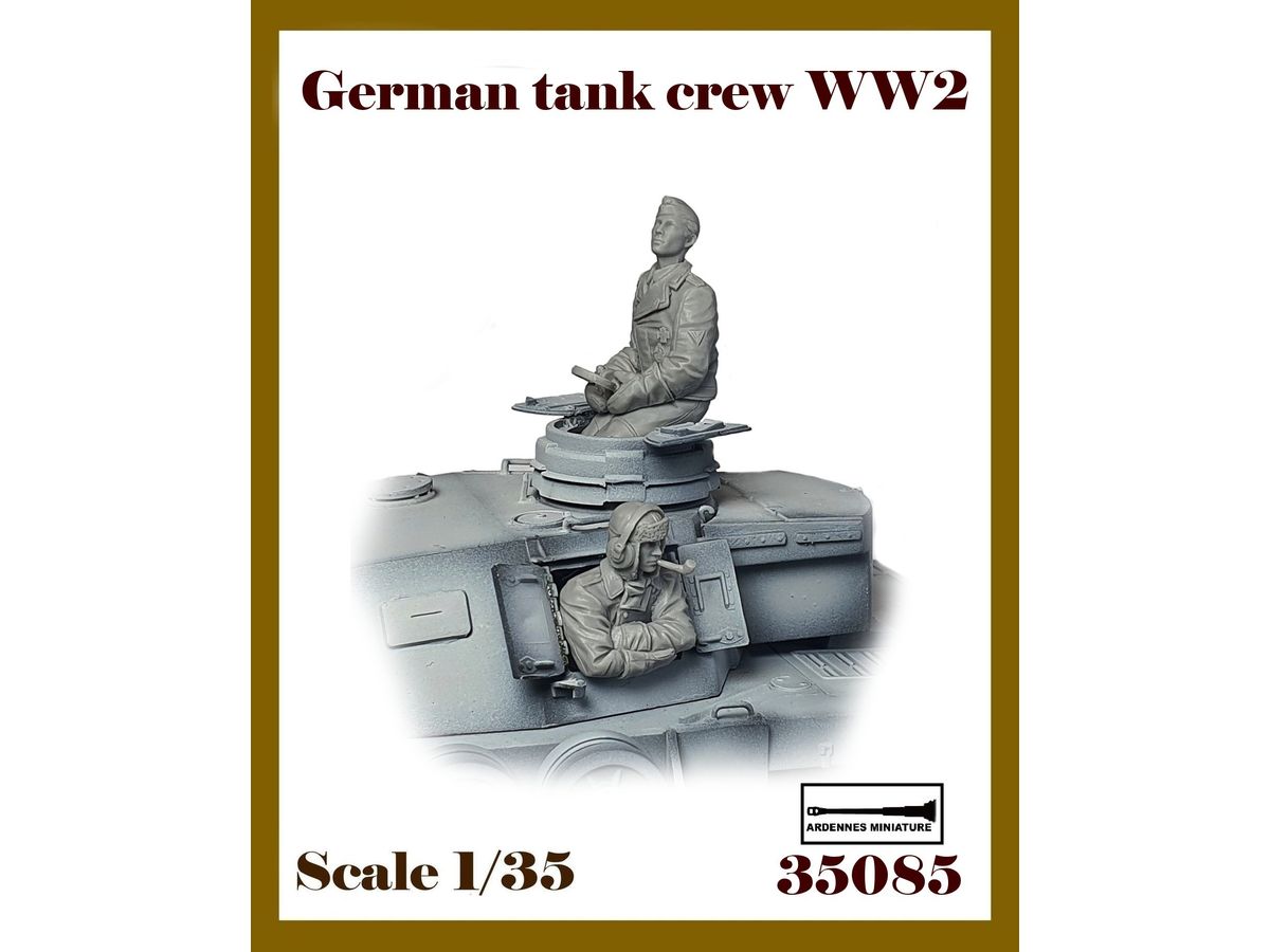 1/35 WWII ドイツ 冬季装備の戦車兵セット(2体入)