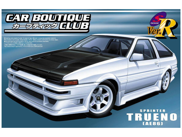 1/24 カーブティッククラブ AE86 スプリンター トレノ