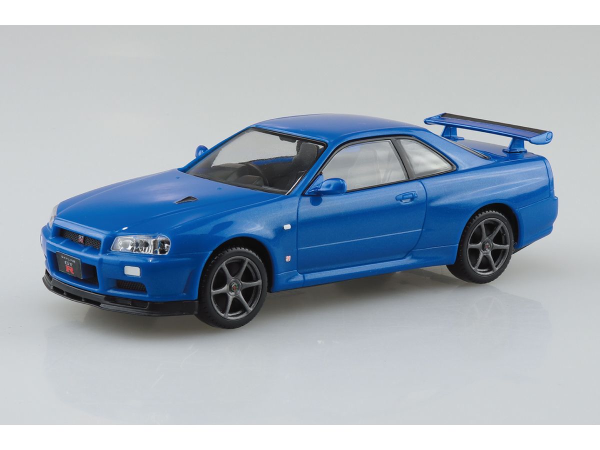 1/32 ニッサン R34 スカイライン GT-R(ベイサイドブルー)