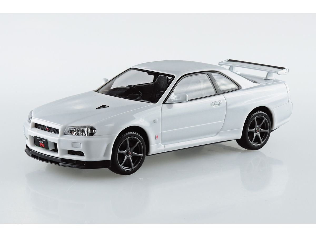 1/32 ニッサン R34 スカイライン GT-R(ホワイト)