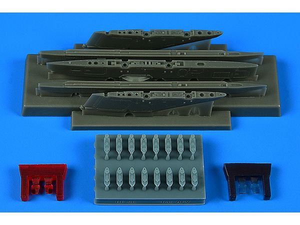 1/48 RF-5E タイガーII パイロン & ランチャーセット (AFVクラブ用)