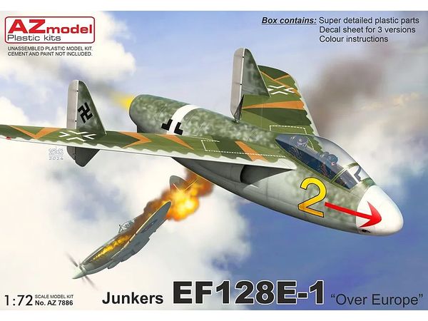 1/72 ユンカース EF128E-1 ヨーロッパ上空