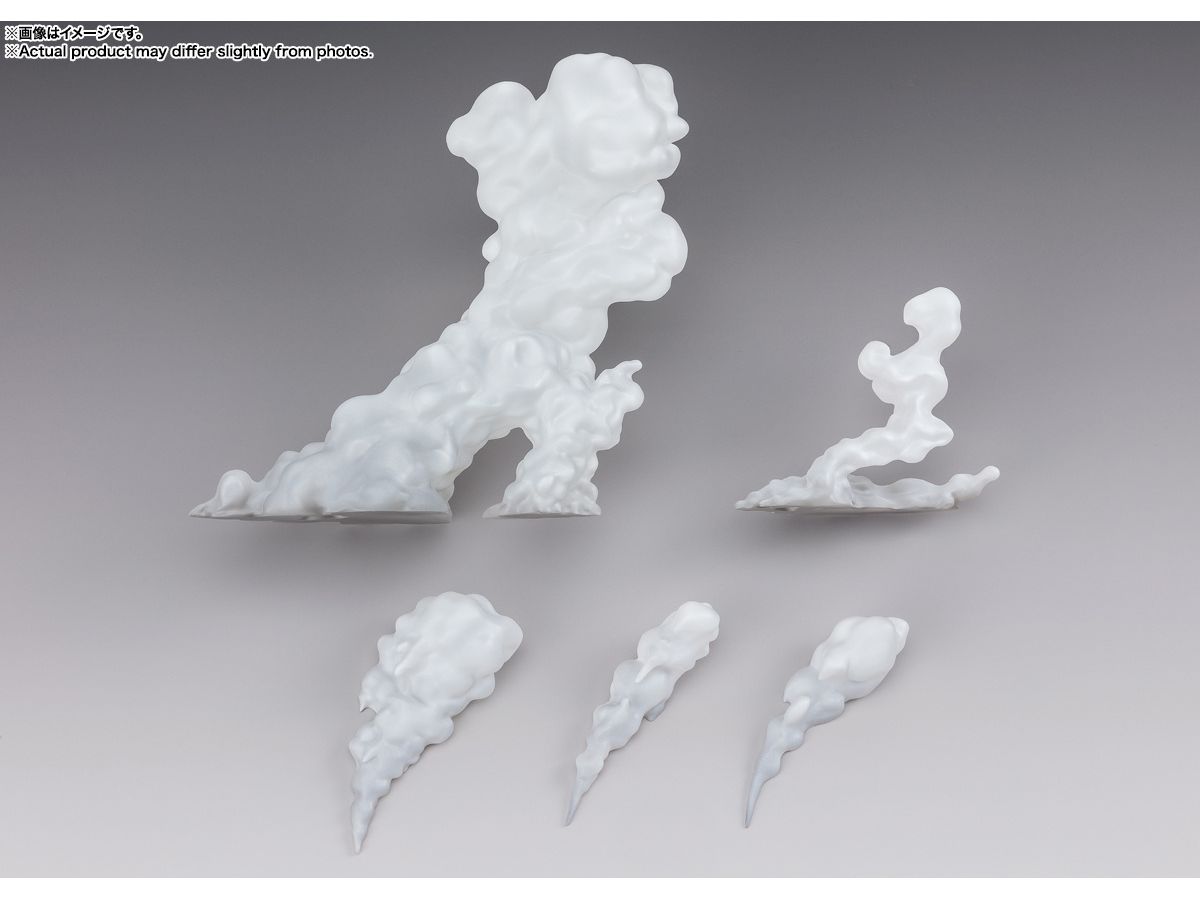 魂EFFECT SMOKE White Ver. for S.H.Figuarts