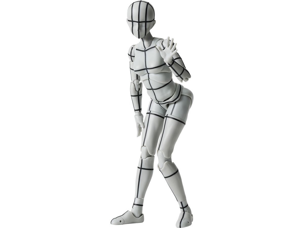 S.H.Figuarts ボディちゃん -スポーツ- Edition -ワイヤーフレーム-(Gray Color Ver.)