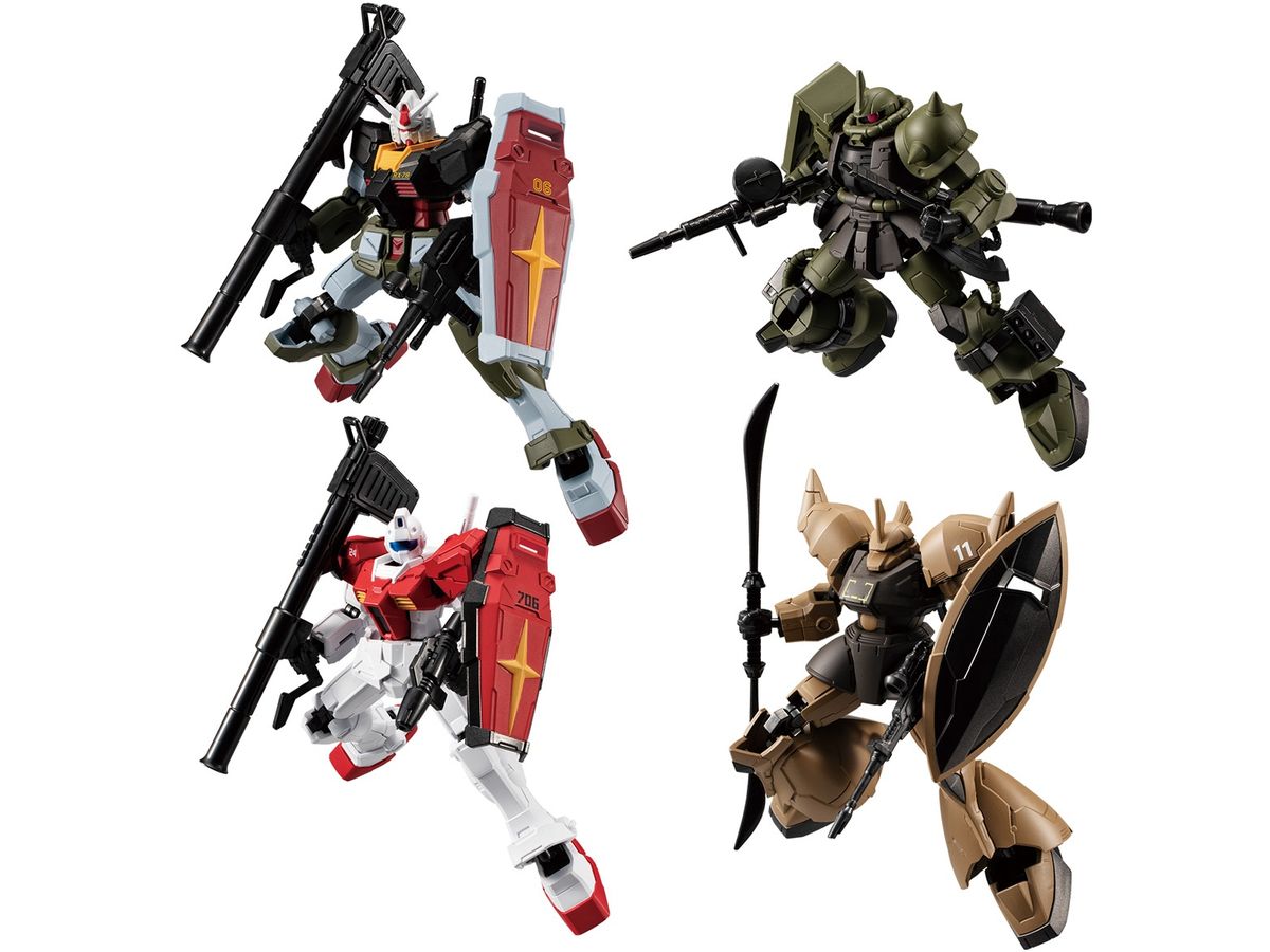 機動戦士ガンダム GフレームFA REAL TYPE SELECTION 1Box 10pcs | HLJ