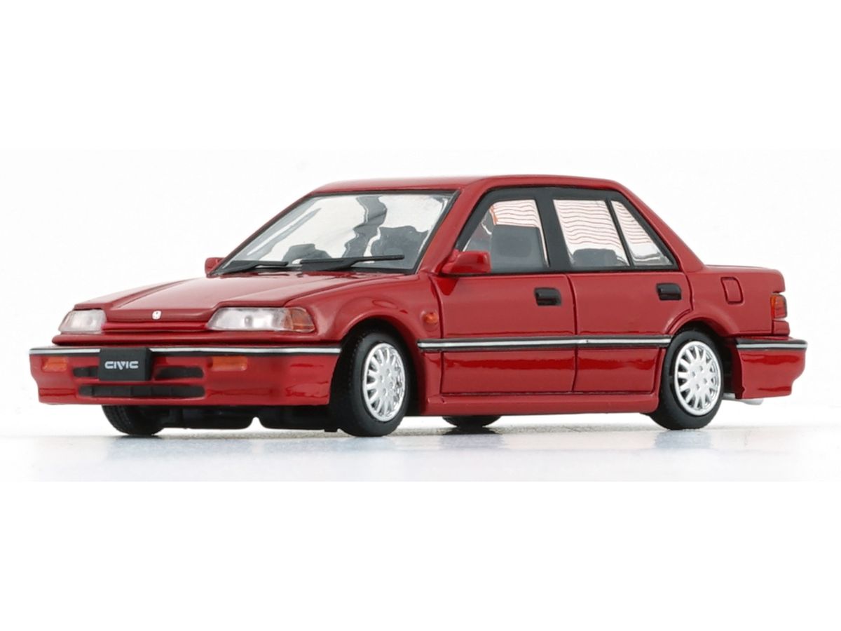 1/64 ホンダ シビック EF2 1991 レッド (RHD)