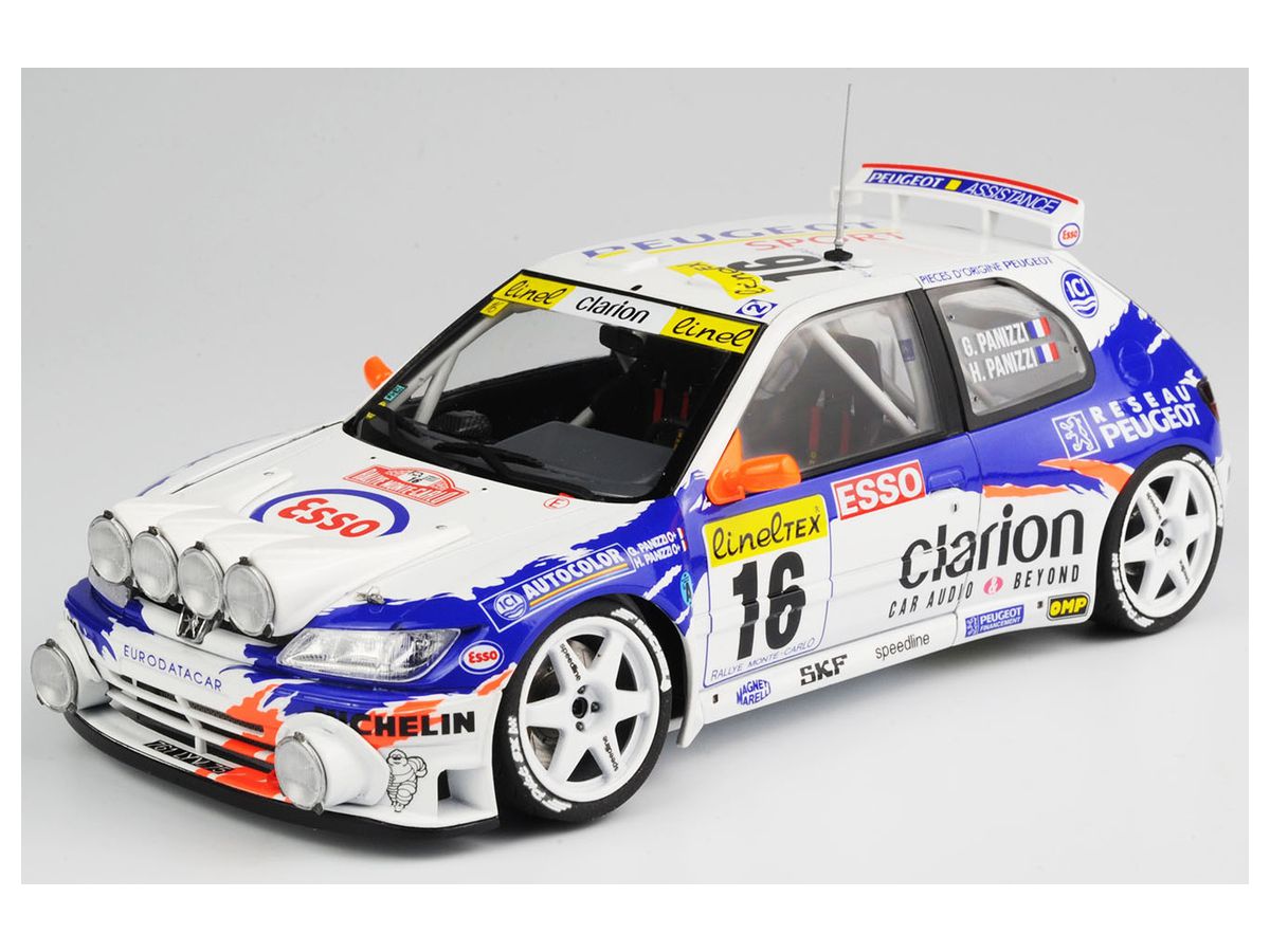 1/24 プジョー 306 MAXI EVO2 1998 モンテカルロラリー クラスウィナー