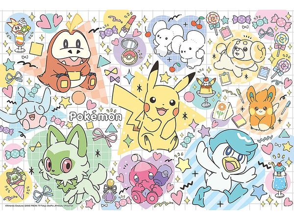 ポケモン キラキラ!ポッピング 100pcs (380 x 260mm)