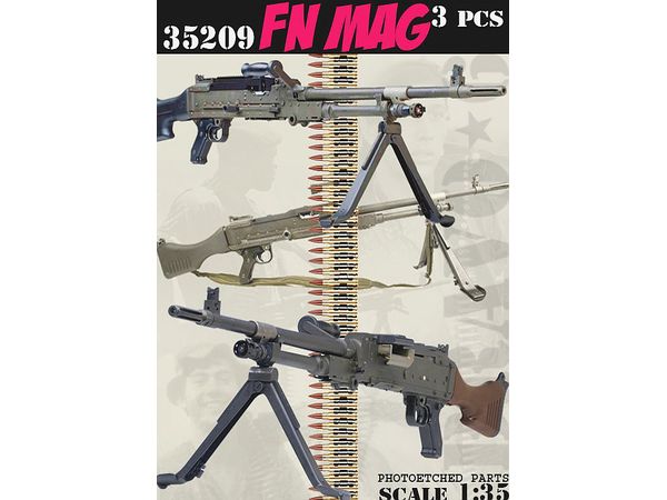 1/35 現用 FN MAG自動小銃(3丁入) | HLJ.co.jp