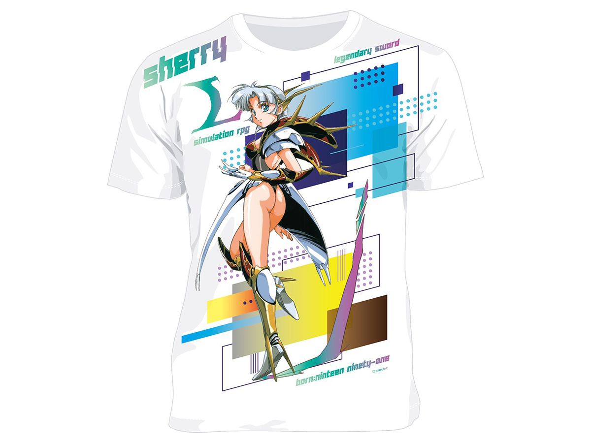 ラングリッサー フルグラフィックTシャツ (シェリー) (L)