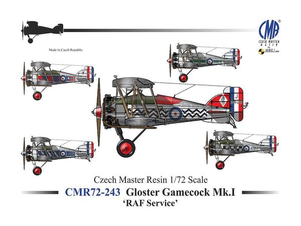 1/72 グロスター ゲームコックMk.I イギリス空軍