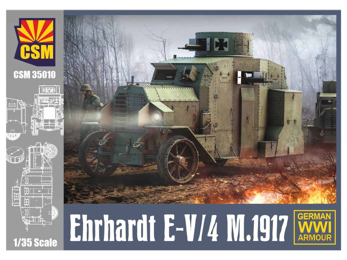 1/35 エアハルト E-V/4 装甲車 1917年型 | HLJ.co.jp