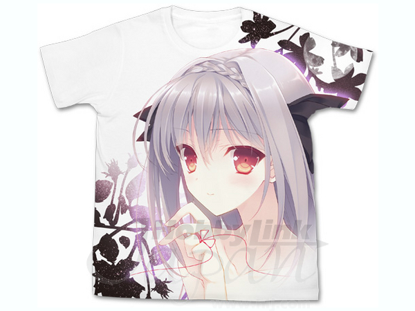 桜小路ルナ フルグラフィック T シャツ ホワイト XL