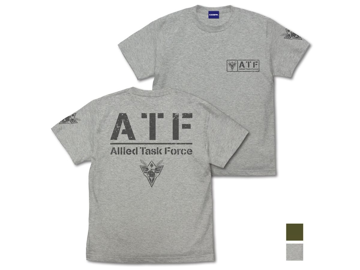 勇気爆発バーンブレイバーン: 多国籍任務部隊 (ATF) Tシャツ MIX GRAY