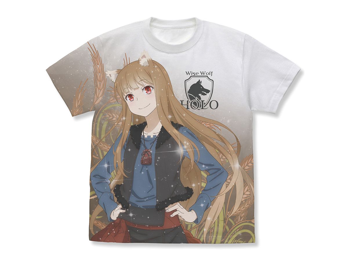 TVアニメ 狼と香辛料 MERCHANT MEETS THE WISE WOLF ホロ フルグラフィックTシャツ / XL