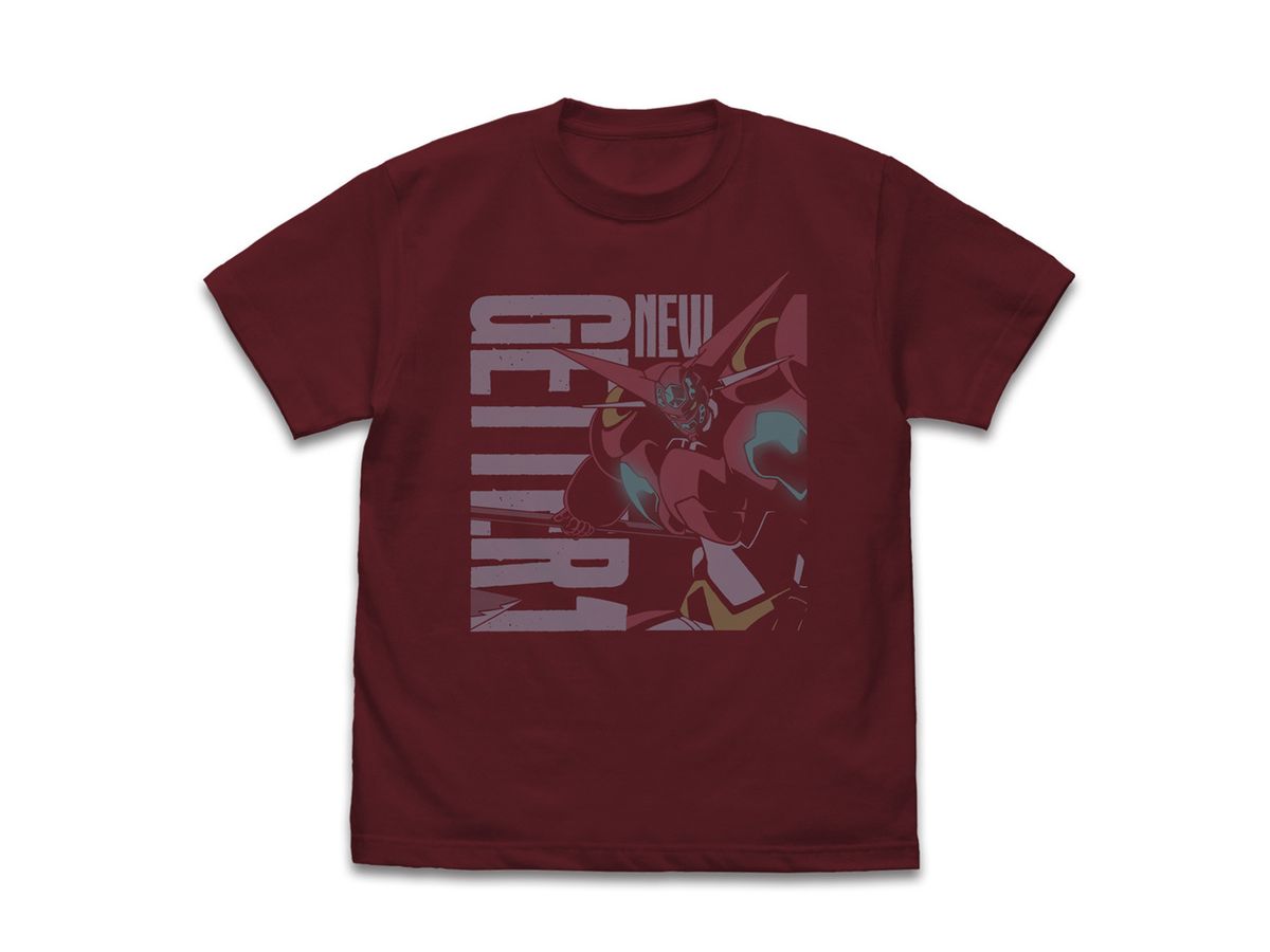 新ゲッターロボ: 新ゲッターロボ ゲッター1 Tシャツ/ BURGUNDY-M