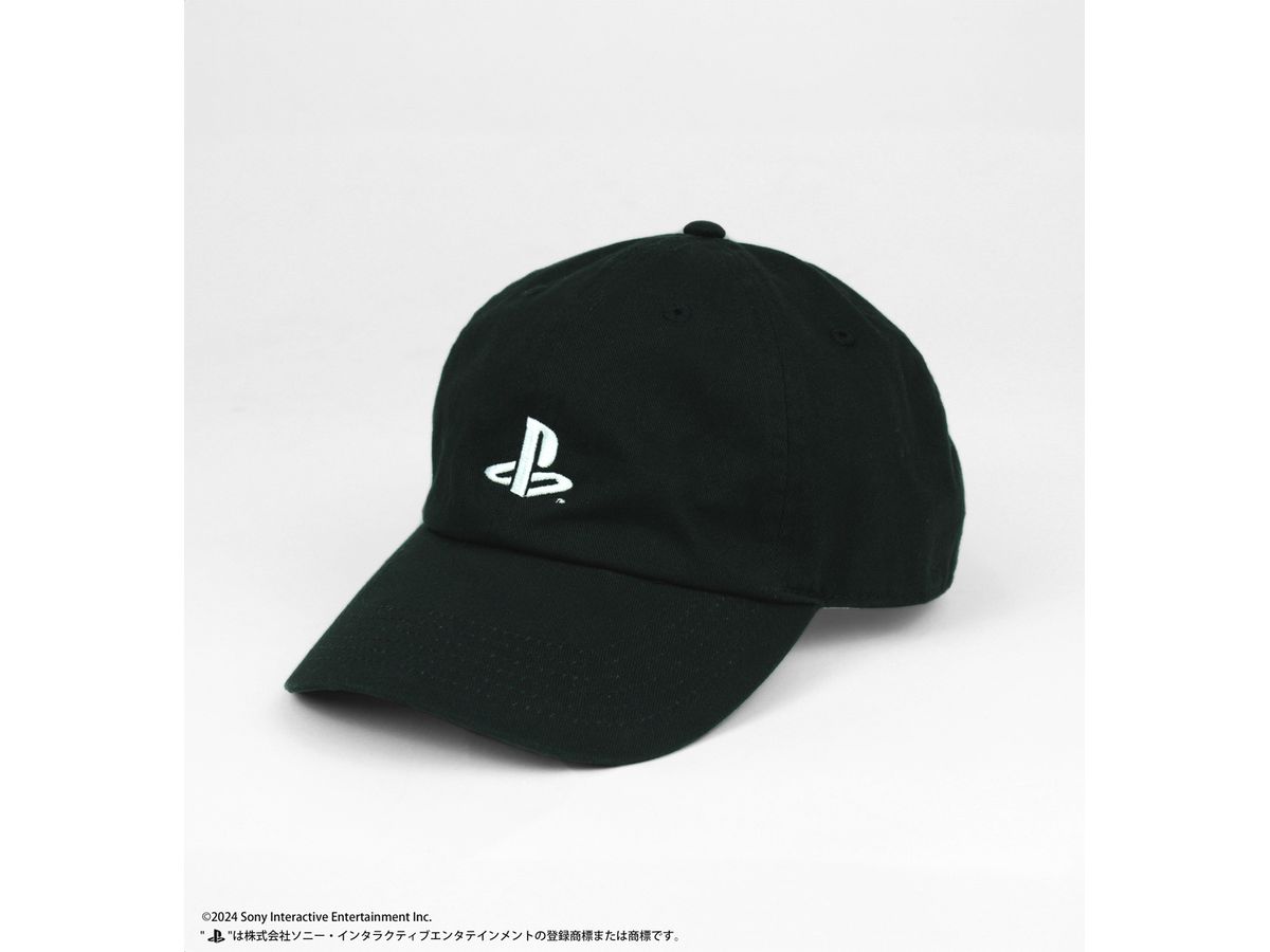 プレイステーション: 刺繍ローキャップ for PlayStation / BLACK