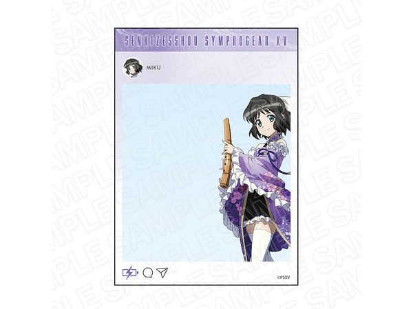 戦姫絶唱シンフォギアXV: SNS風アクリルフレーム 小日向 未来 和楽器LIVE ver.