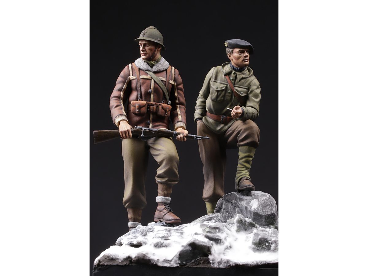 1/35 ナルヴィクの戦い1940年フランス兵セット