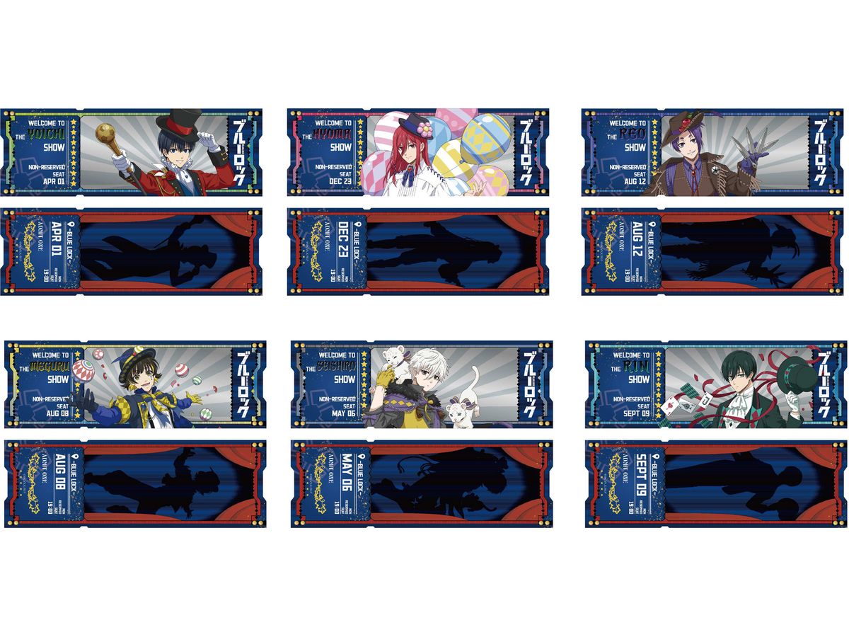 AFORCE x DRAGON HORSE ブルーロック (サーカスVer.) ホロカード 1Box 6pcs