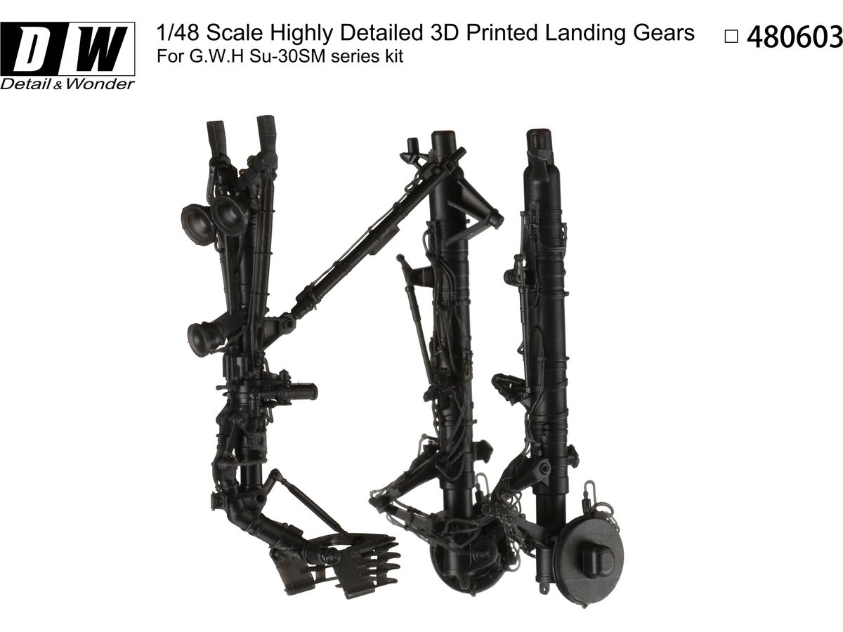1/48 Su-30SM用着陸装置 (GWH用)