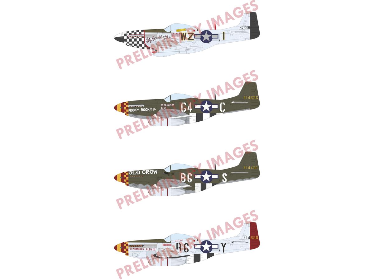 1/48 マイティ・エイト:第66戦闘航空団 P-51D リミテッドエディション