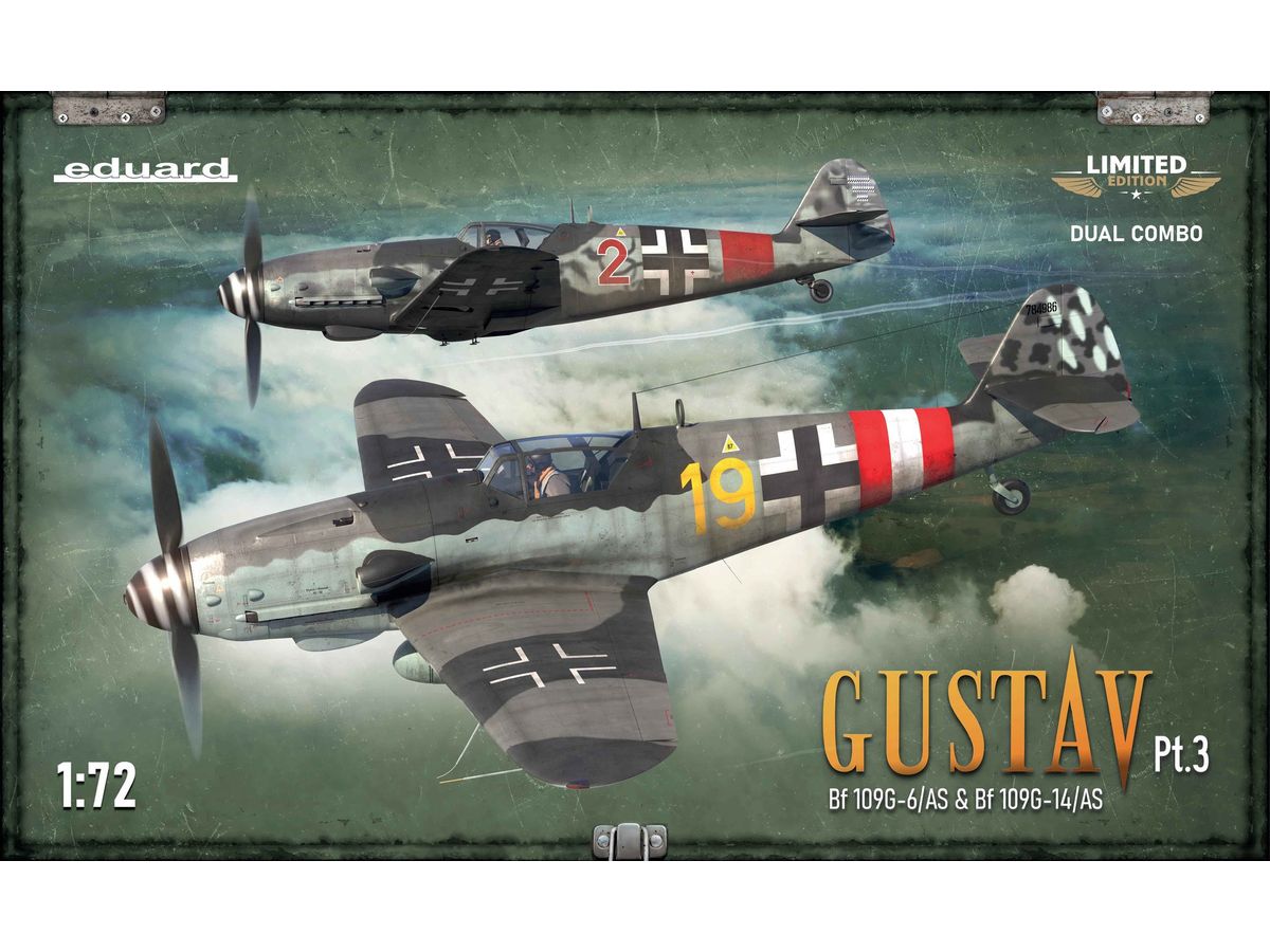 1/72 グスタフ パート III Bf109G-6AS/14AS デュアルコンボ リミテッドエディション