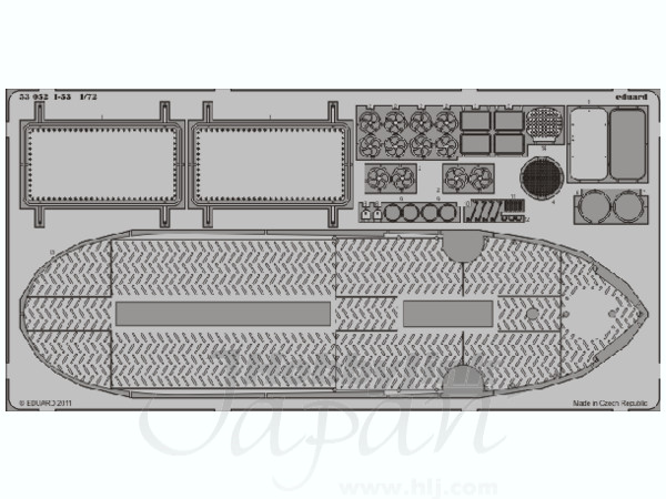 1/72 日本海軍 伊53潜水艦 (リンドバーグ)