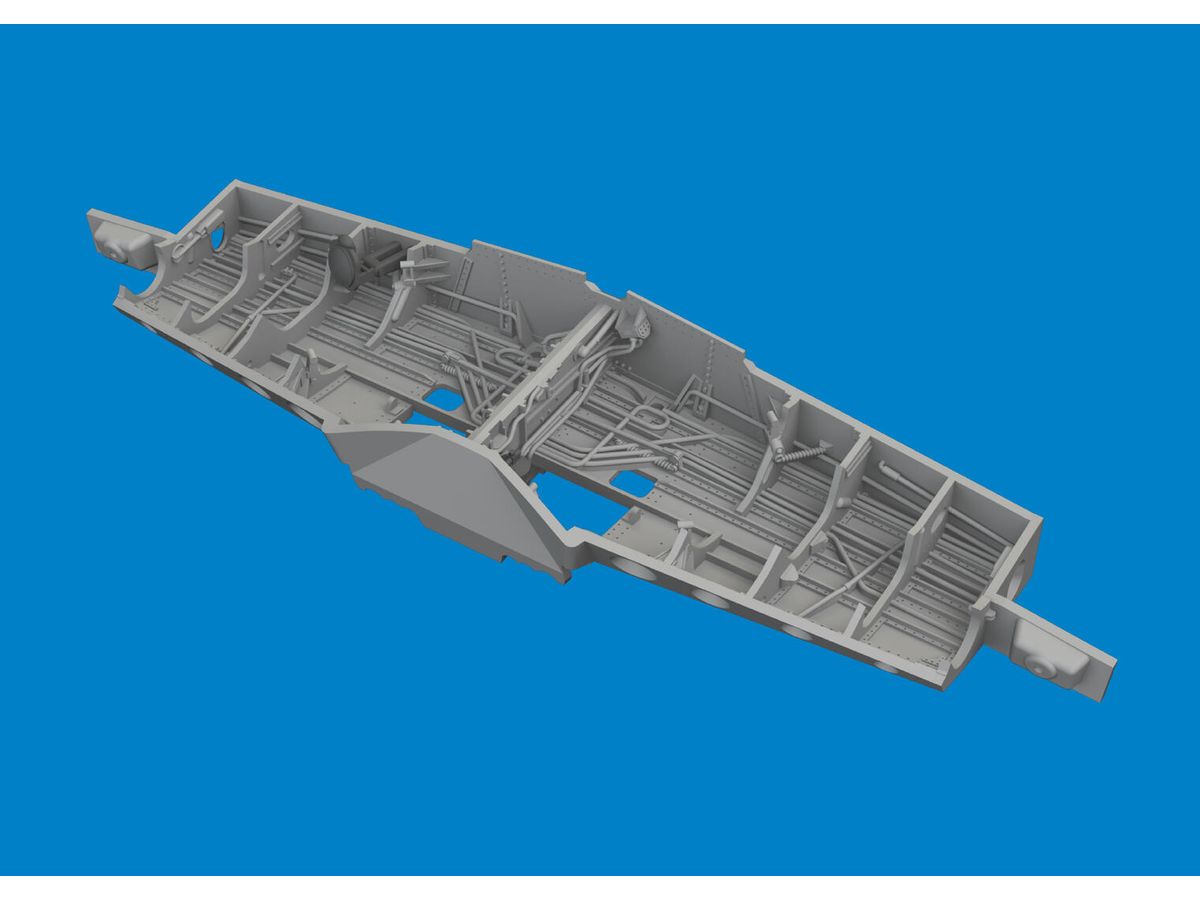 P-51D 着陸装置格納庫 (エデュアルド用)