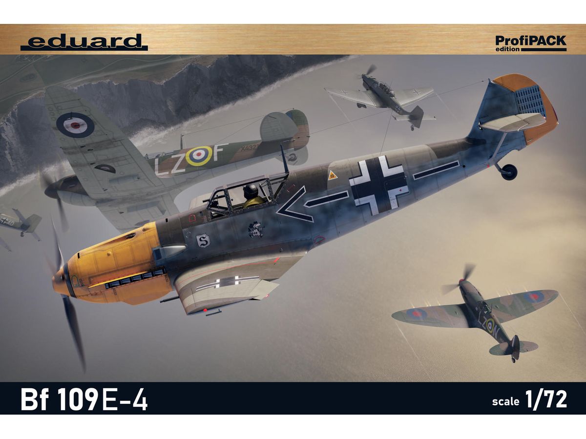 1/72 Bf109E-4 プロフィパック