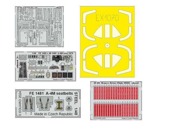 1/48 A-4M mod.1975 ビッグEDパーツセット (マジックファクトリー用)