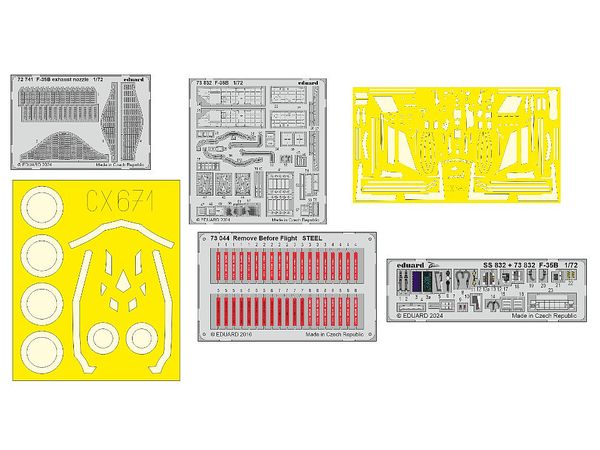1/72 F-35B ビッグEDパーツセット (タミヤ用)
